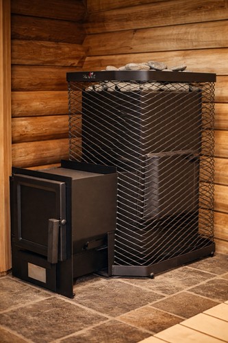 Sauna stove wood - -fired, heater