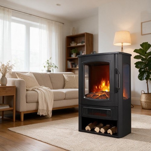 Electric log burner - electric,