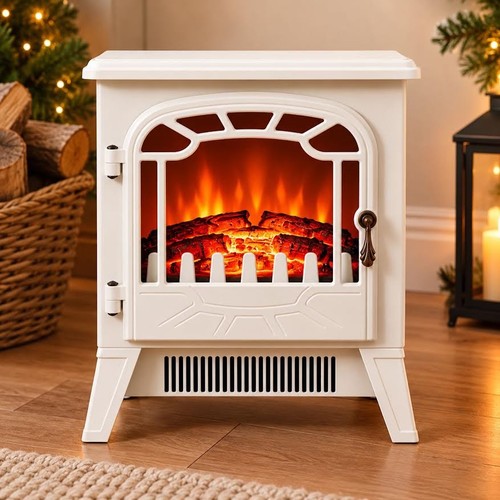 Electric fireplace log - electric, burning