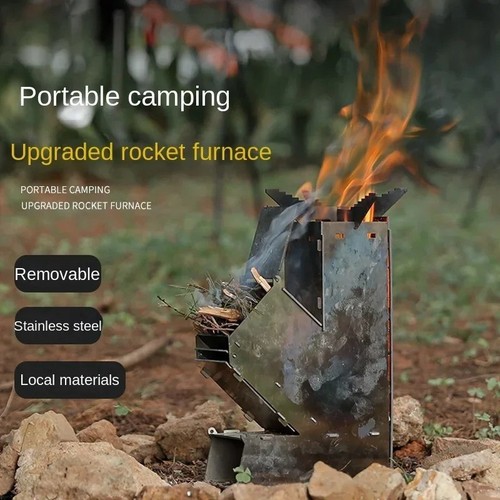 Stainless steel foldable wood - steel,