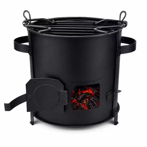 Restaurant charcoal clay pot - charcoal,