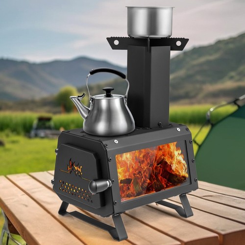 Wood camping stove - wood,