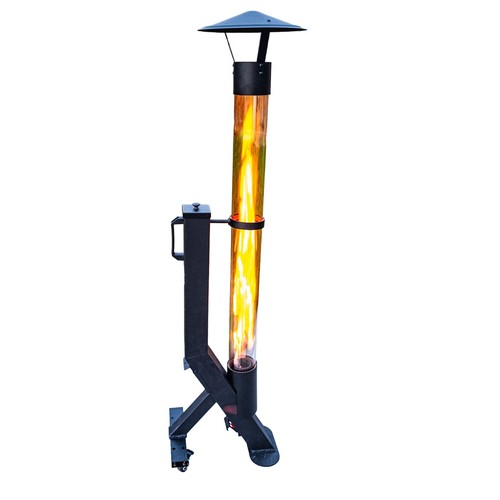 Portable wood pellet patio - portable,