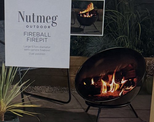 Nutmeg fireball firepit - fireball,
