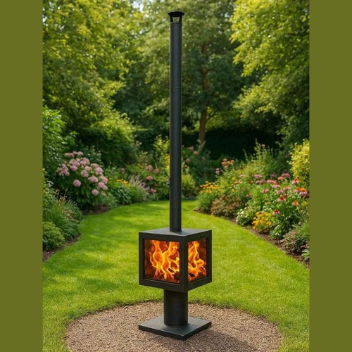 Wood burning patio heater - wood-burning,