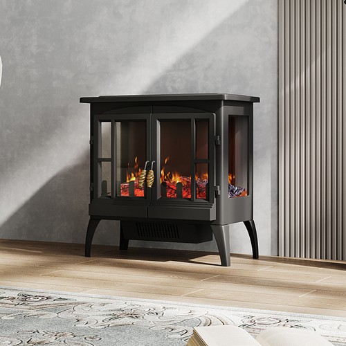 Electric fireplace stove - fireplace,