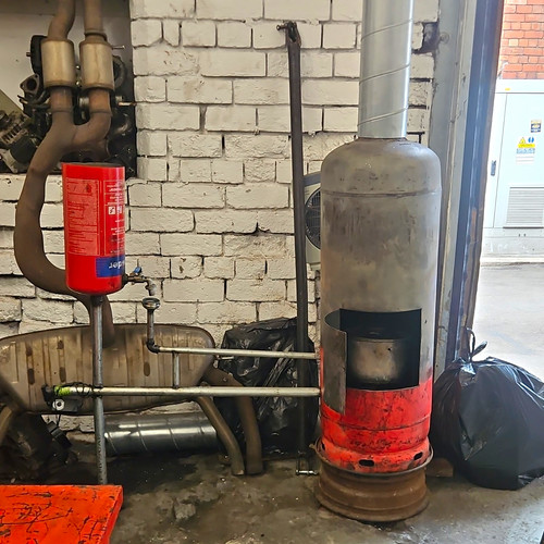 Portable metal wood heater - portable,