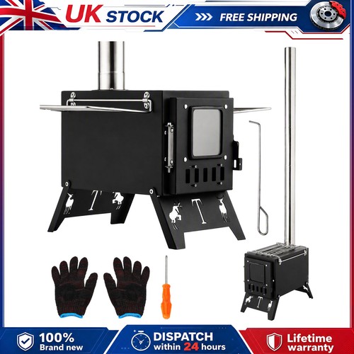 Wood burning stove collapsible - wood,