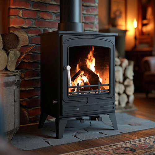Royalfire 5kw steel - steel, defra