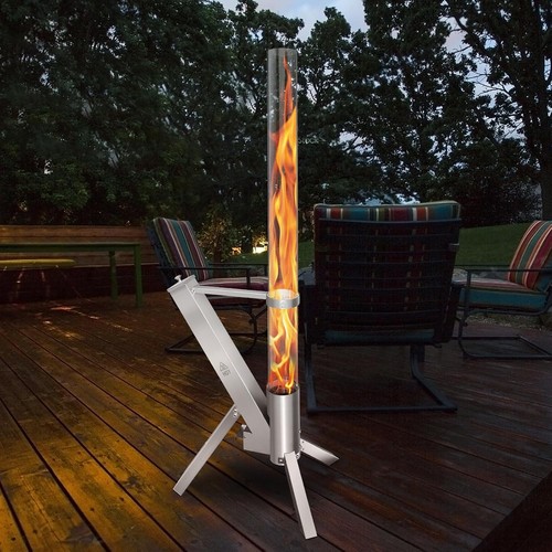 Portable wood pellet garden - wood,
